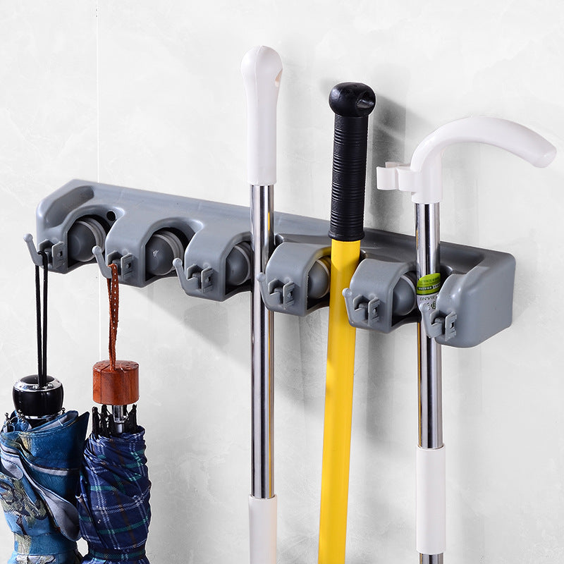 Brooms & Toiletries Organizer