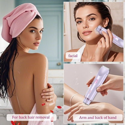 Double Head Electric Shaver – Wet & Dry Waterproof