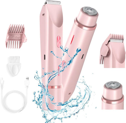 Double Head Electric Shaver – Wet & Dry Waterproof