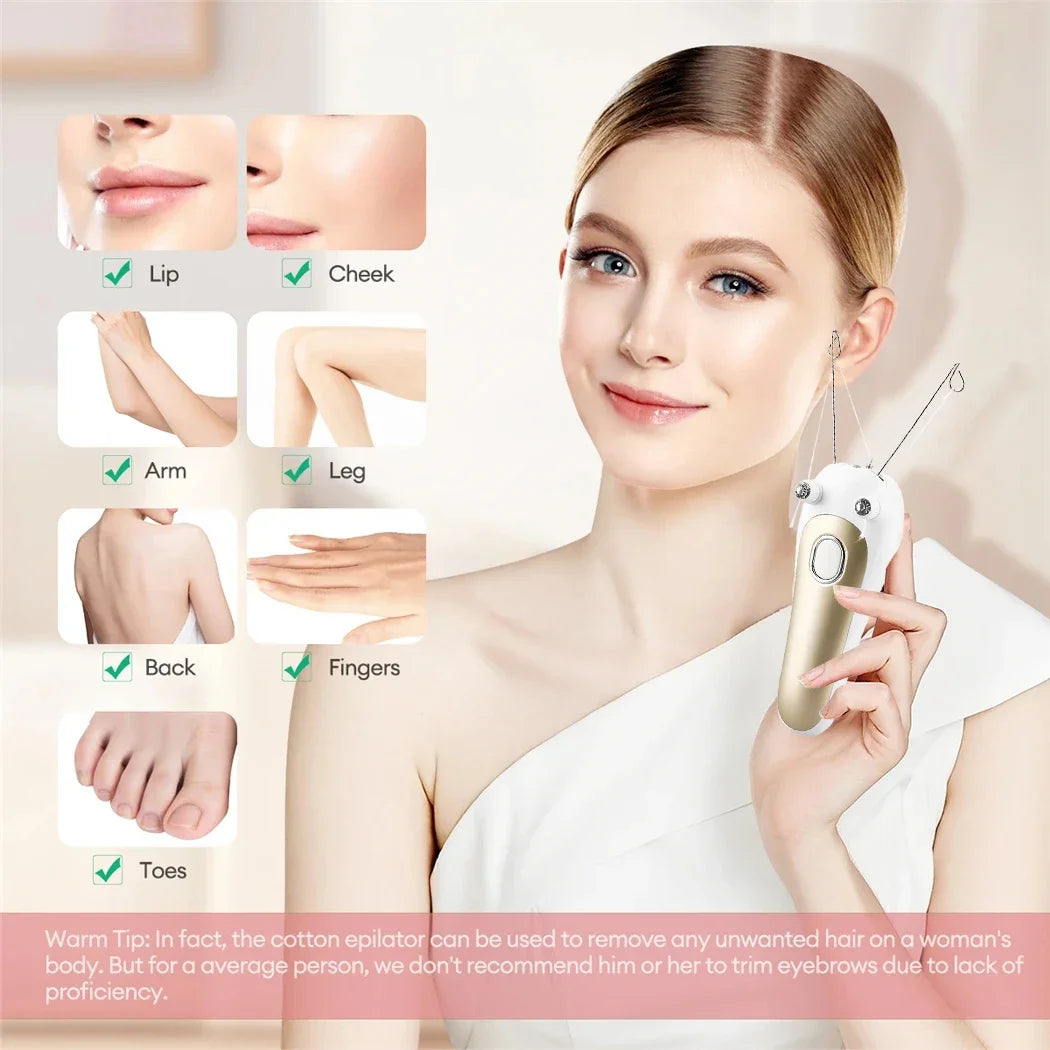Electric Facial Threading Hair Removal