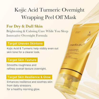 Kojic Turmeric Night Mask – Dark Spots & Hyperpigmentation Repair