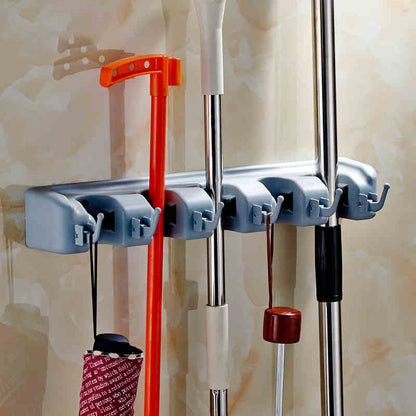 Brooms & Toiletries Organizer