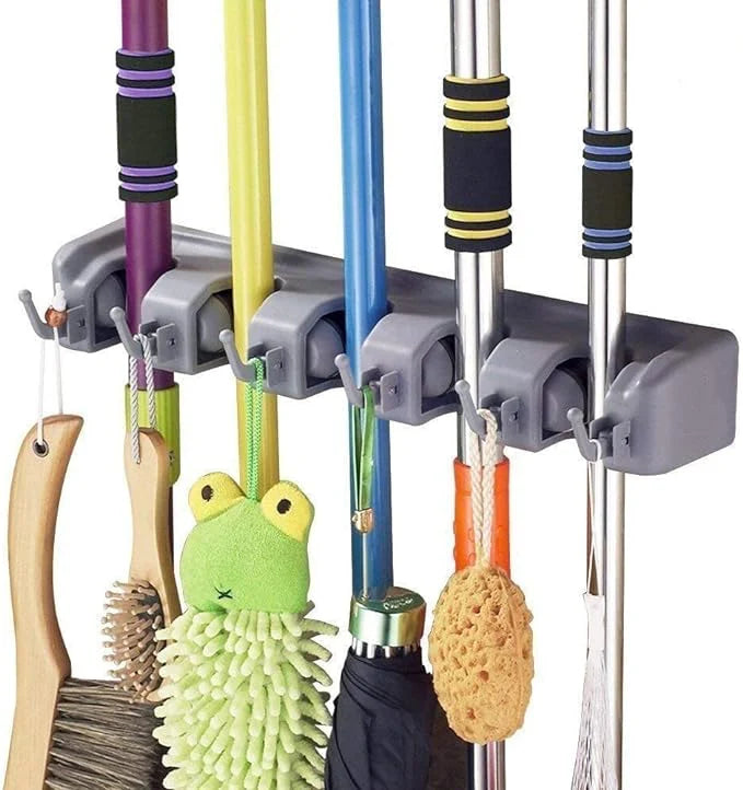 Brooms & Toiletries Organizer